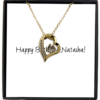Luxury Gold Plated Pendant - Heart Shaped Necklace for Girls!