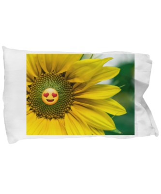 Sunflower Pillow Case
